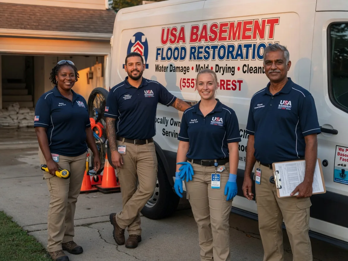 Basement Flood Cleanup company in Mansura, LA